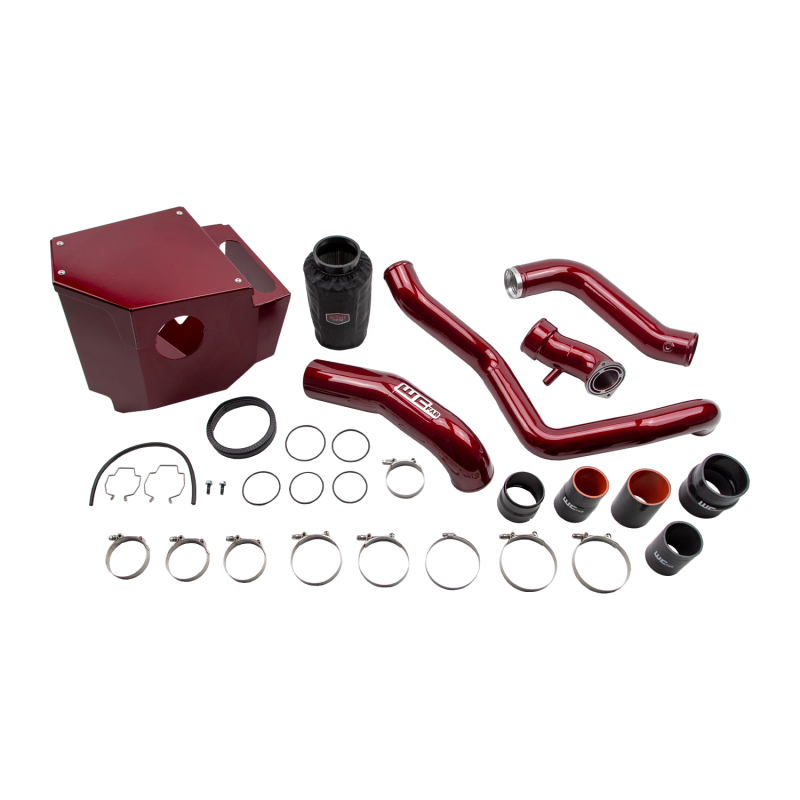 Chevrolet 3500 Performance Air Intake - Wehrli - Stage 2 High Flow Bundle Kit - Kiwi Green - `20-`24