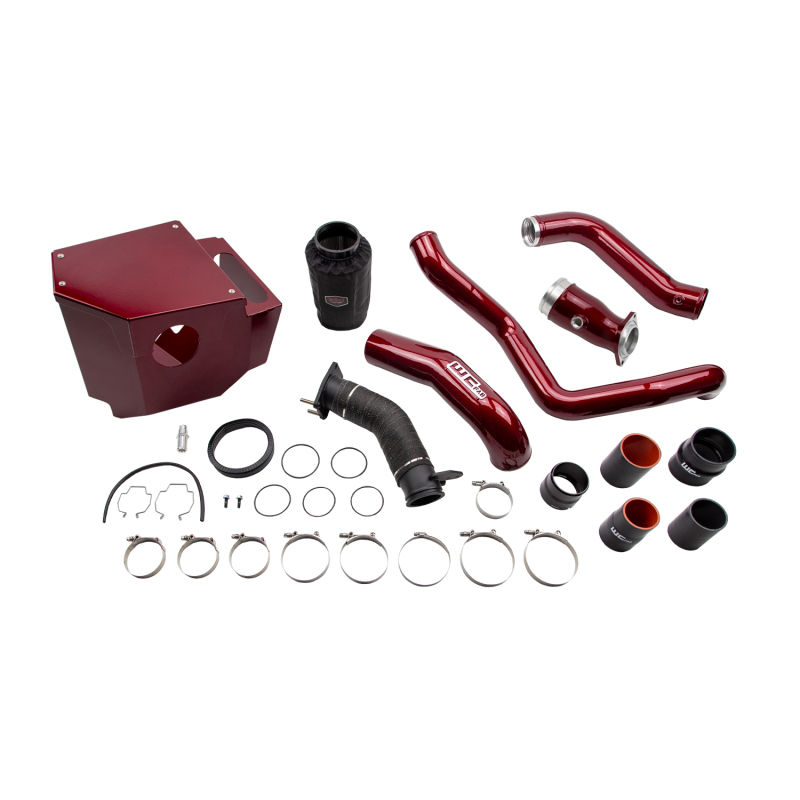 Chevrolet Silverado 2500 HD Performance Air Intake - Wehrli - High Flow Bundle Kit Stage 3 - Fine Texture Black - `20-`25