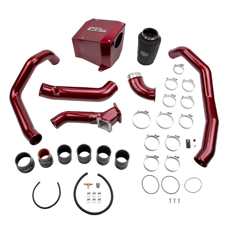 Chevrolet Silverado 3500HD Performance Air Intake - Wehrli - Stage 2 High Flow - Illusion Blueberry - `01-`04