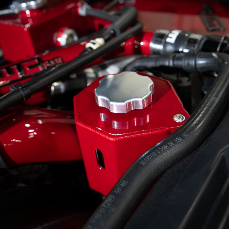 Ford F350 Engine Cover - Wehrli - Custom Powder Coated Fabricated Aluminum - Deore Gold - `17-`26