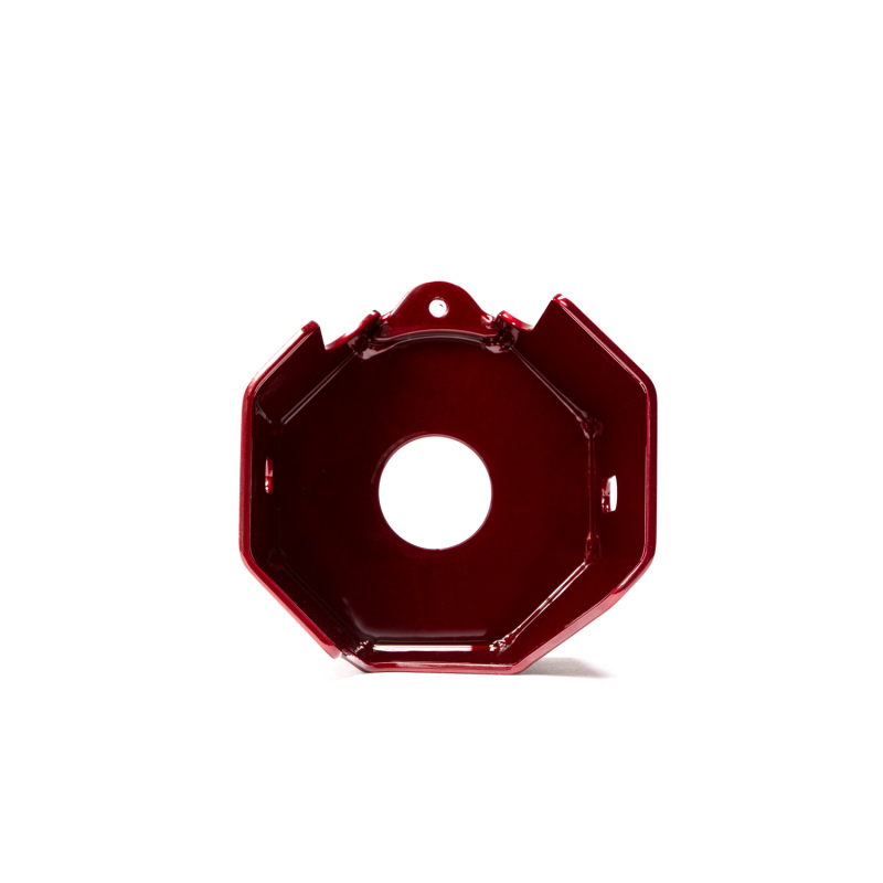 Ford F350 Power Steering Reservoir Cover - Wehrli - Fabricated Aluminum - Fine Texture Black - `17-`26