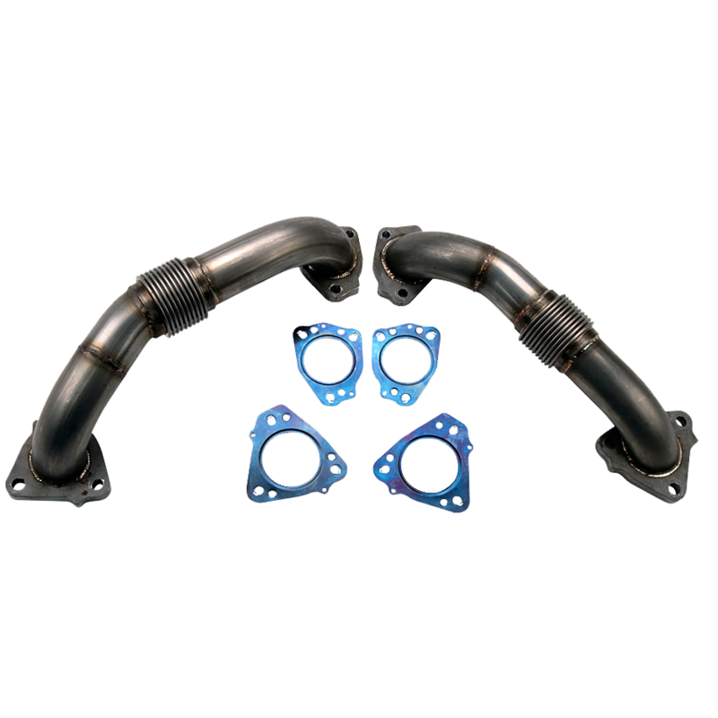 Chevrolet 6500 Medium Duty Performance Exhaust - Wehrli - 2in Stainless Up Pipe Kit - `19-`25