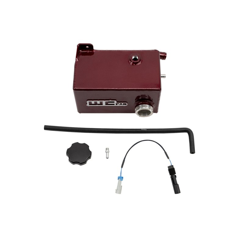 Chevrolet Silverado 2500 HD Coolant Tank Kit - Wehrli - OEM Placement, Fabricated Aluminum, Bengal Silver - Bengal Silver - `01-`07 Chevrolet Silverado 2500 HD Coolant Tank Kit - Wehrli - OEM Placement, Fabricated Aluminum, Bengal Silver - Bengal Silver - `01-`07