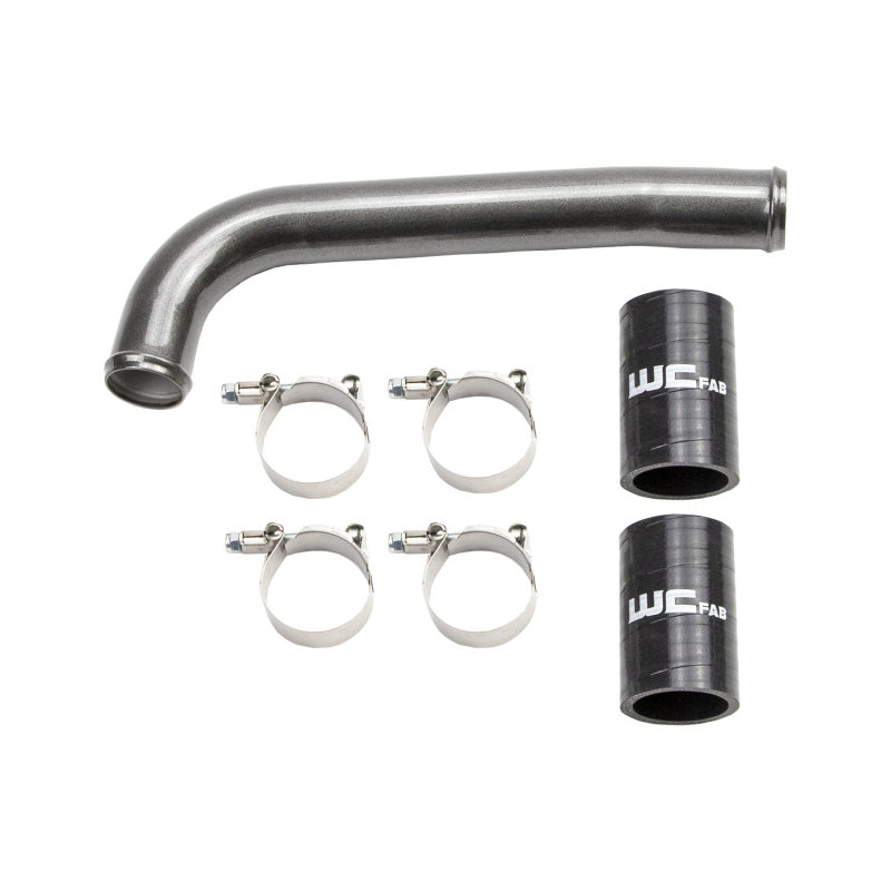 GMC Sierra 2500 Upper Coolant Pipe - Wehrli - Brizzle Blue - `01-`05 GMC Sierra 2500 Upper Coolant Pipe - Wehrli - Brizzle Blue - `01-`05