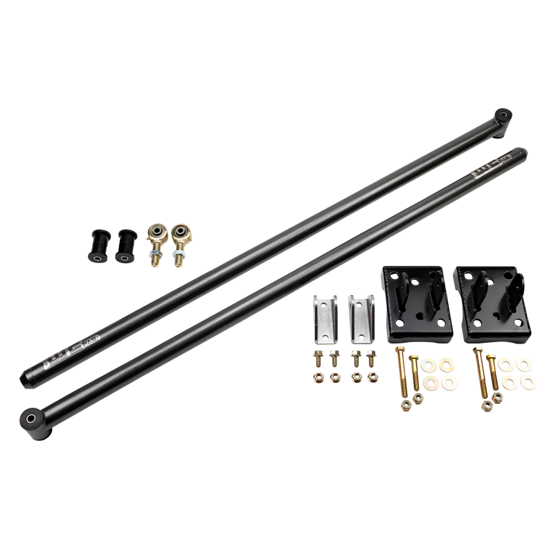 Chevrolet GM HD Traction Bar Kit - Wehrli - 68in. - Flat Black - `20-`25