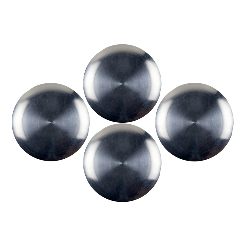 Honda Talon Billet Hub Cap Kit - Wehrli - Billet - Raw - `19-`27