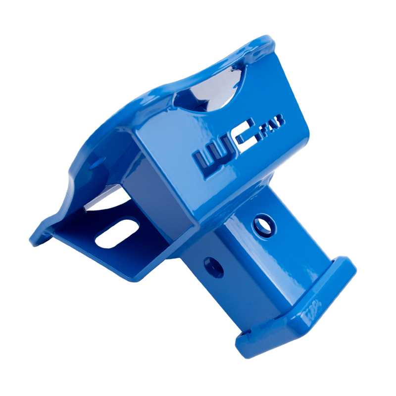 Polaris RZR S 1000 Receiver Hitch - Wehrli - Pull Plate - Velocity Blue - `18-`23