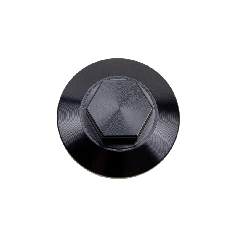Ram 3500 Differential Cover - Wehrli - Billet ORB Fill Plug - Black Anodized - `19-`22