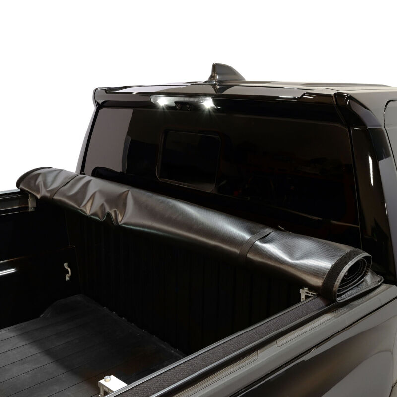 Toyota Tacoma Soft Roll-Up Tonneau Cover - Westin - Black - `24-`27