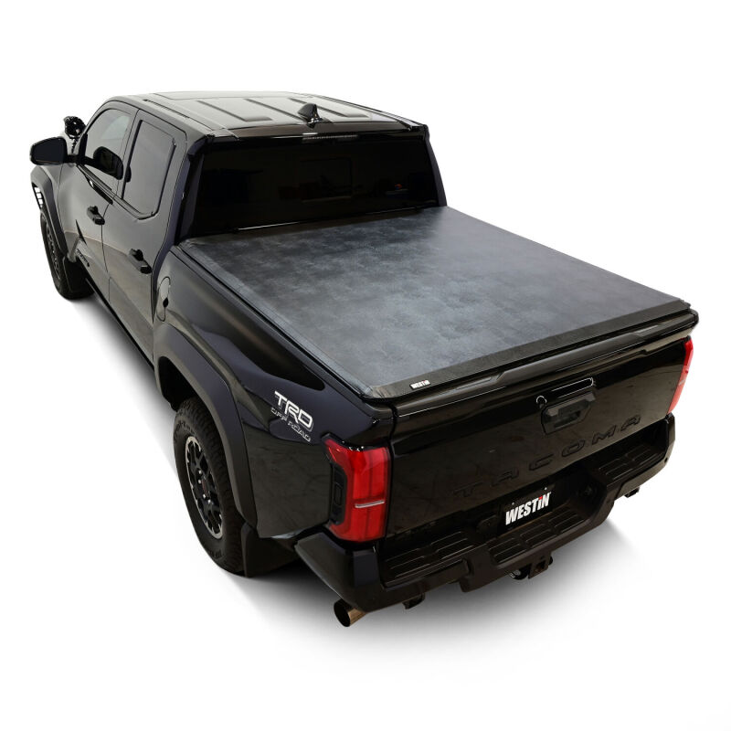 Toyota Tacoma Soft Roll-Up Tonneau Cover - Westin - Black - `24-`27