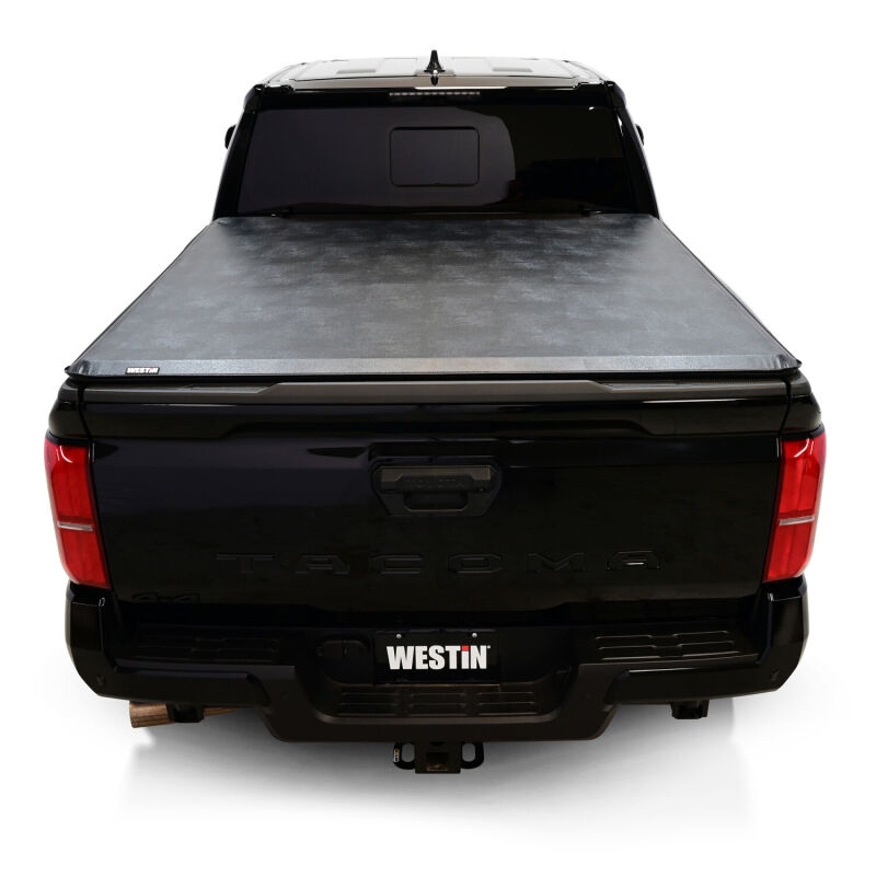 Toyota Tacoma Soft Roll-Up Tonneau Cover - Westin - Black - `24-`27