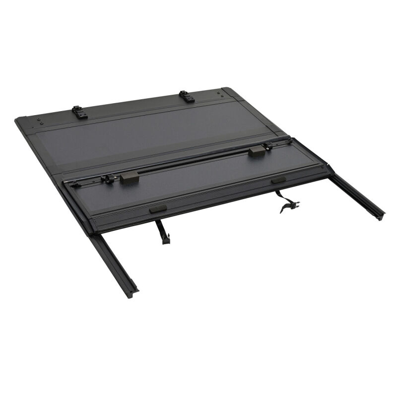 Toyota Tacoma Tonneau Cover - Westin - Hard Tri-Fold - Black - `24-`27