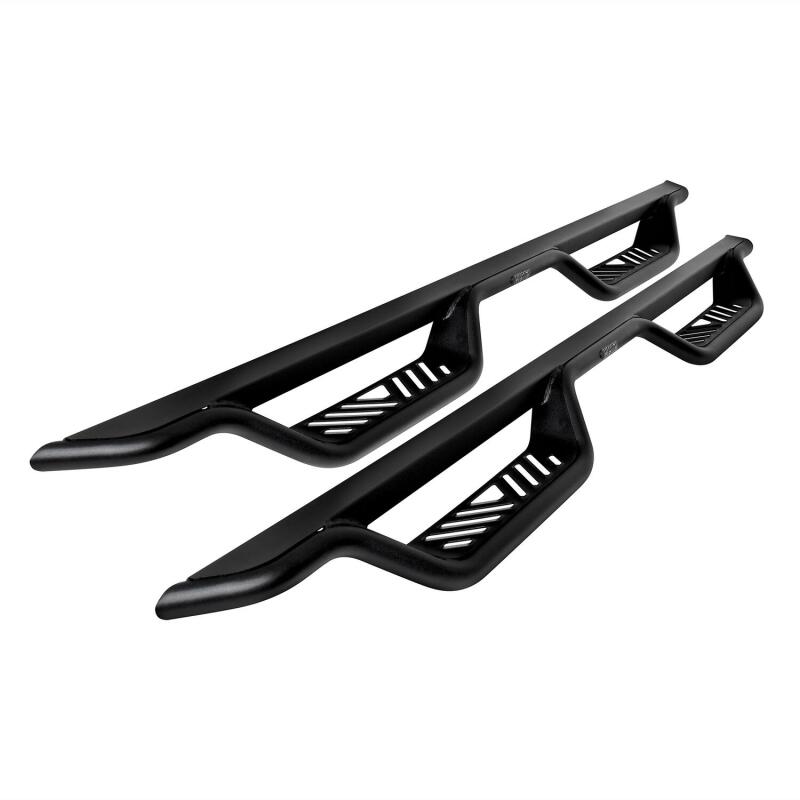 Toyota Tundra Nerf Step Bars - Side - Westin - Outlaw Drop - Textured Black - `22-`27