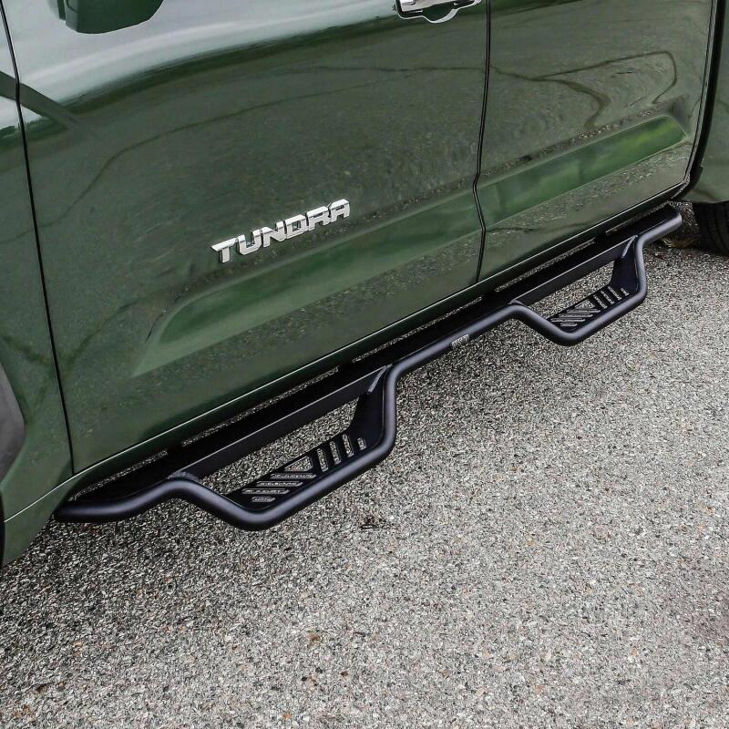 Toyota Tundra Nerf Bars - Westin - Outlaw Drop - Textured Black - `22-`27