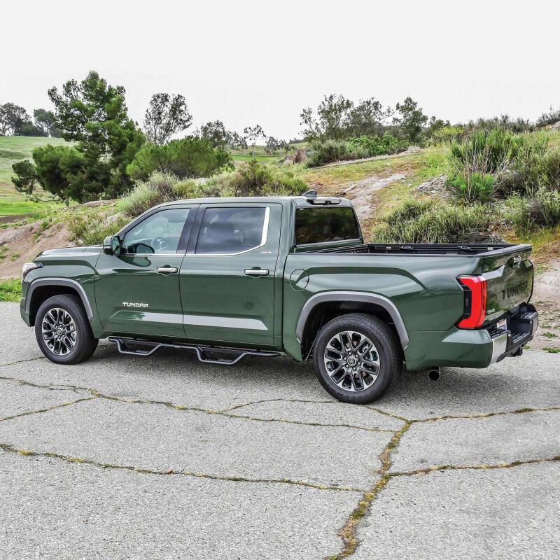 Toyota Tundra Nerf Bars - Westin - Outlaw Drop - Textured Black - `22-`27