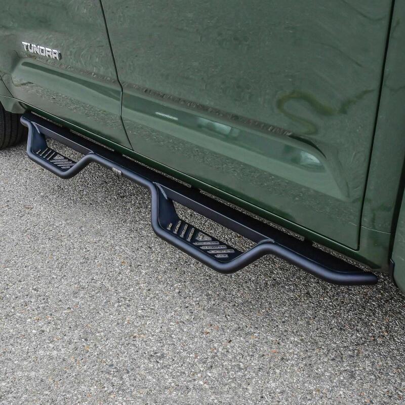Toyota Tundra Nerf Bars - Westin - Outlaw Drop - Textured Black - `22-`27