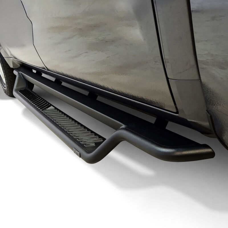 Toyota Tundra CrewMax Cab Running Boards - Westin - Outlaw Drop - Textured Black - `22-`26