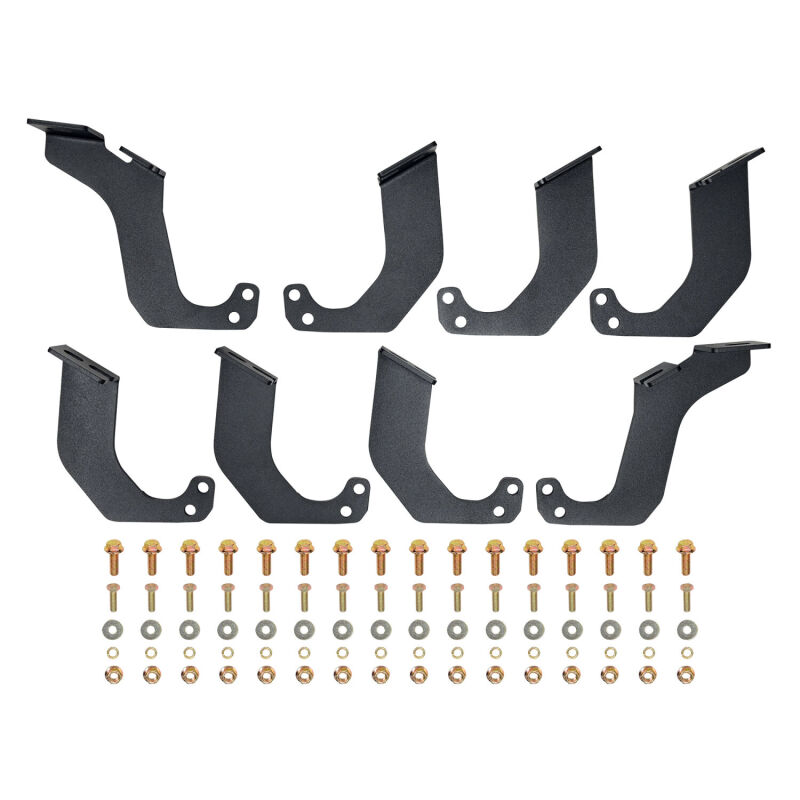 Toyota Tundra CrewMax Cab Running Boards - Westin - Outlaw Drop - Textured Black - `22-`26