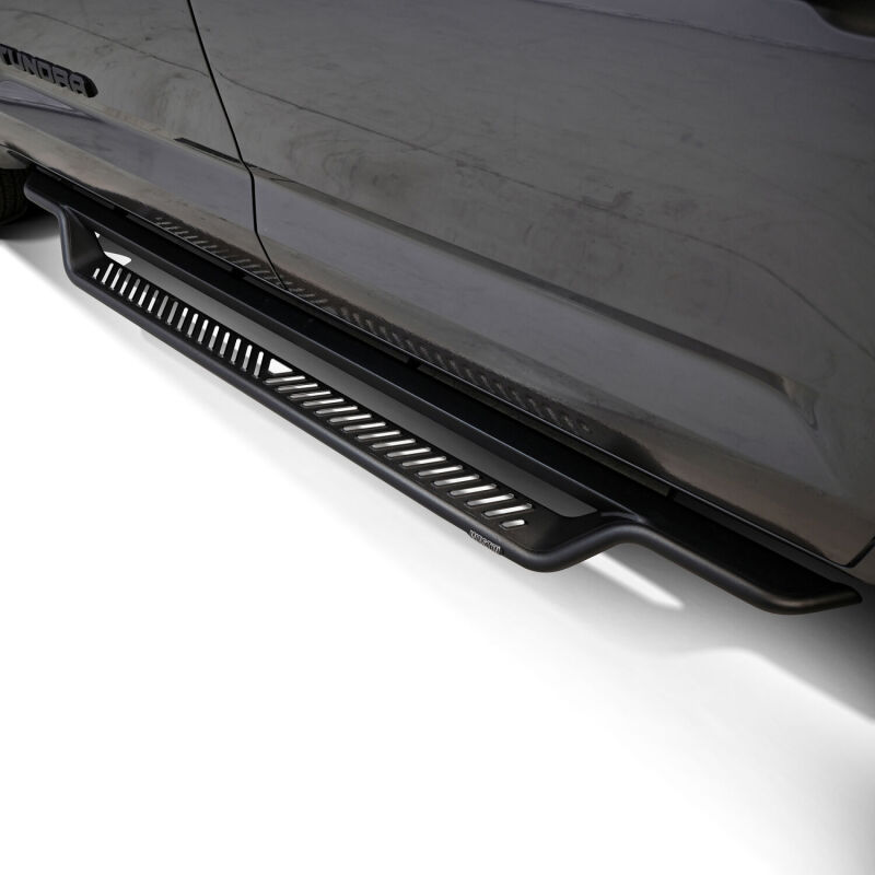 Toyota Tundra CrewMax Cab Running Boards - Westin - Outlaw Drop - Textured Black - `22-`26