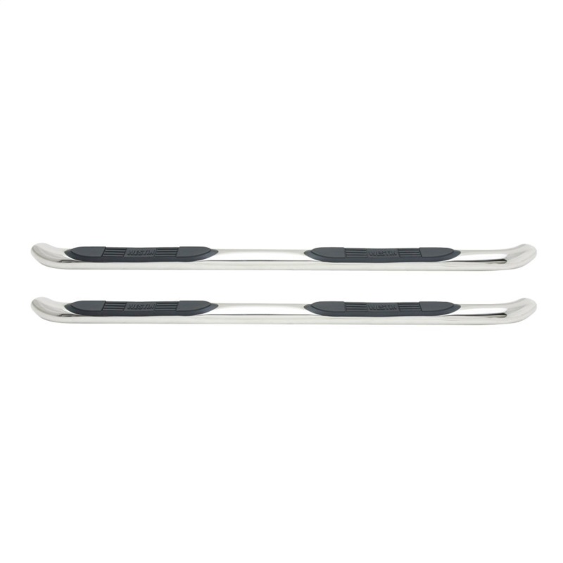 Ford Explorer Nerf Bars - Westin - E-Series 3 Round - Polished Stainless Steel - `06-`10