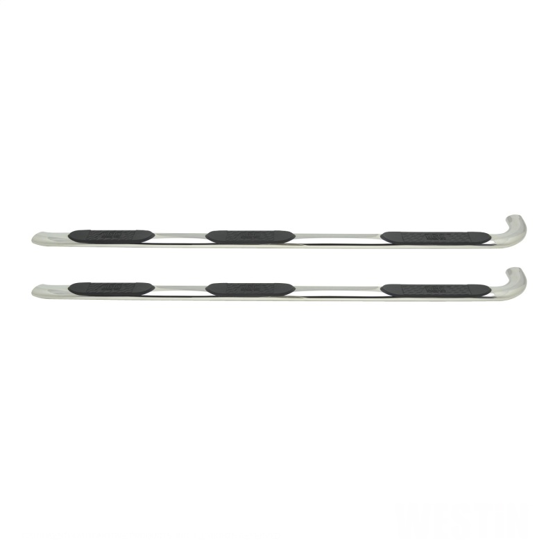 Chevrolet Silverado 3500 Nerf Bars - Westin - Platinum 4 Oval WTW - Polished Stainless Steel - `15-`18