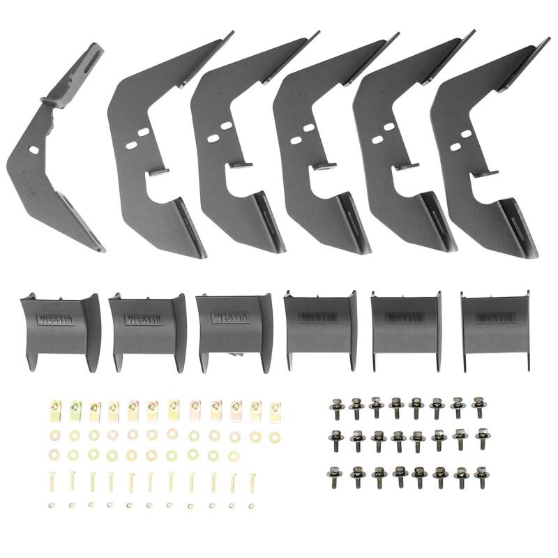 Chevrolet Silverado Nerf Bars - Westin - R7 - Black - `07-`18