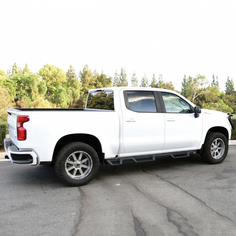 Chevrolet Silverado 1500 Nerf Bars - Westin - HDX Drop Wheel-to-Wheel - Textured Black - `19-`27