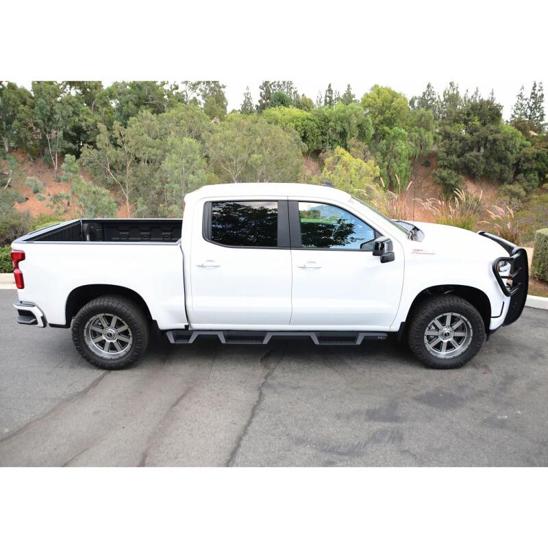 Chevrolet Silverado 1500 Nerf Bars - Westin - HDX Drop Wheel-to-Wheel - Textured Black - `19-`27