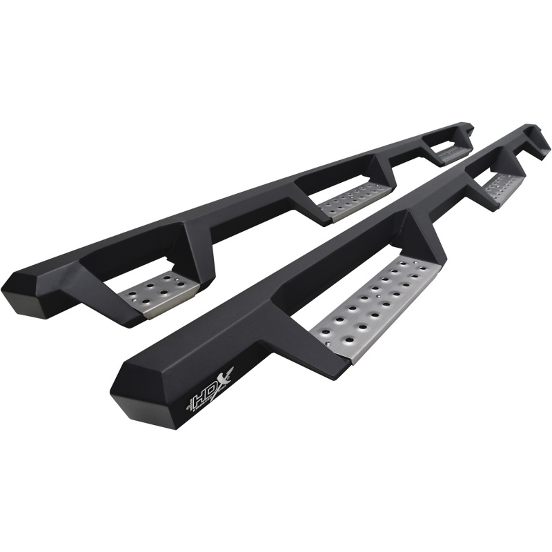 Chevrolet Silverado 3500 Nerf Bars - Wheel-To-Wheel (W2W) - Westin - HDX Stainless Drop - Textured Black - `20-`27
