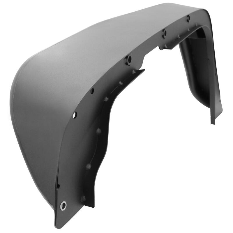 Jeep Wrangler Tube Fenders - Front - Westin - Snyper Tubular - Textured Black - `07-`17