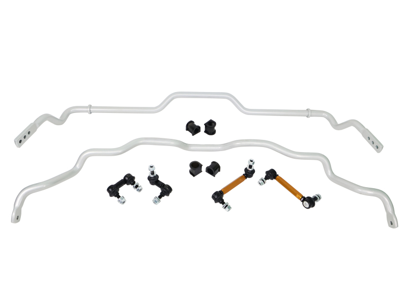 Mitsubishi Lancer Evolution V Sway Bar Kit - Front + Rear - Whiteline - Adjustable - `96-`01