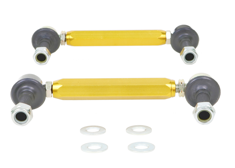 Ford Ranger PX Sway Bar Endlinks - Rear - Whiteline - Adjustable Extra Heavy Duty Ball Link - `11-`27