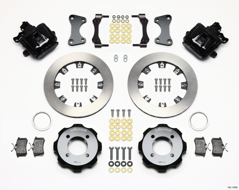 Ford Fiesta Brake Kit - Rear - Wilwood - 11.75in CPB Rotors + BP-10 Pads - `11-`27