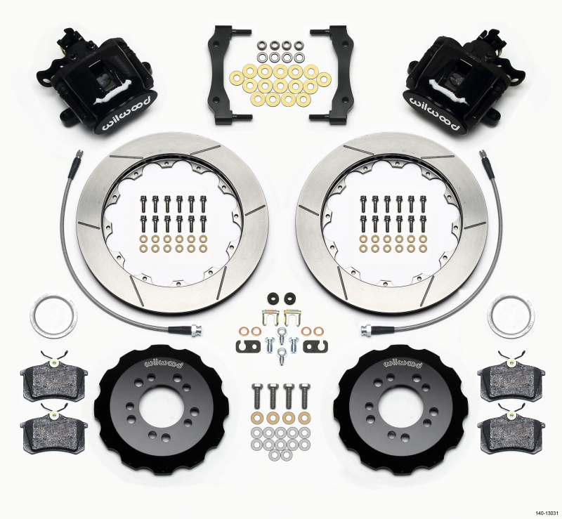 Ford Focus ST Brake Kit - Rear - Wilwood - Wilwood Combination Parking Brake 12.88in - `13-`27
