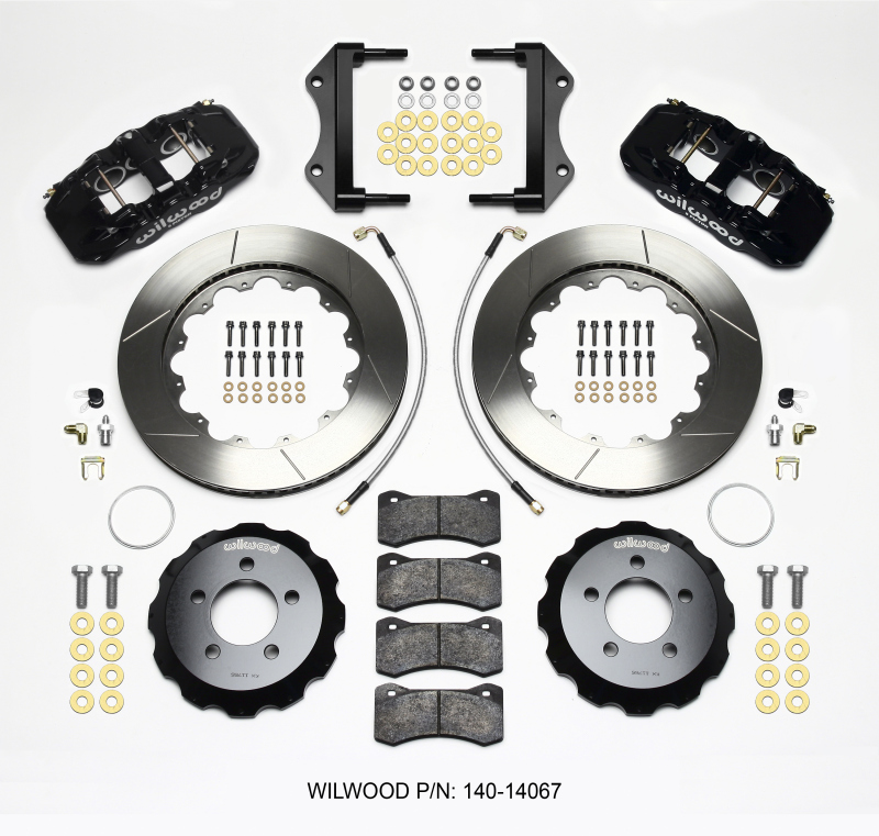 Dodge Charger Brake Kit - Front - Wilwood - AERO6, 14.25 Rotor - `12-`27