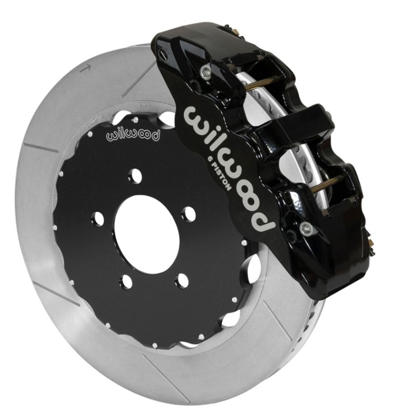 Ford Crown Victoria Brake Kit - Front - Wilwood - AERO6 14.00in - Black - `03-`11