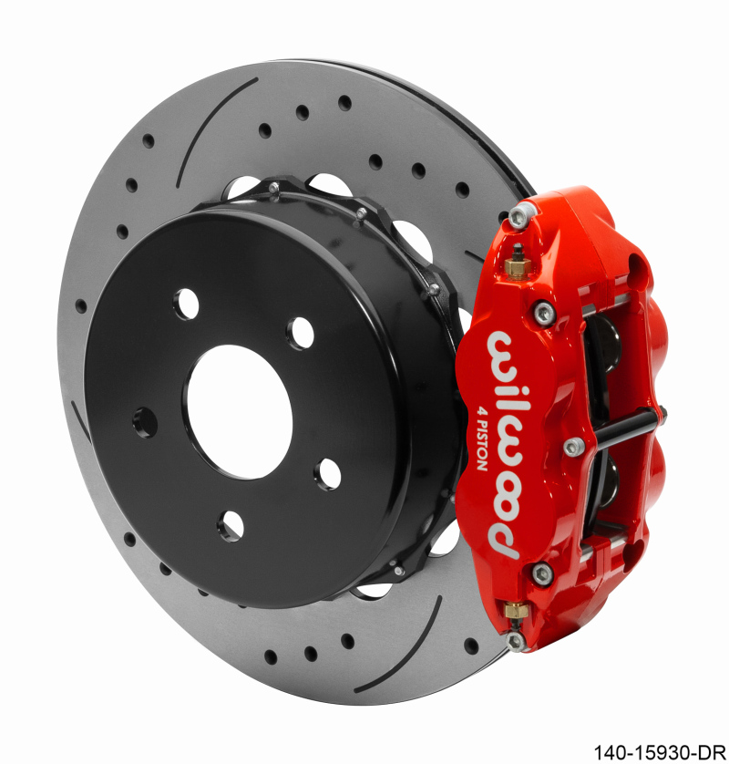 Jeep JL Brake Kit - Rear - Wilwood - Superlite 4R 14.00 SRP - Red - `18-`27