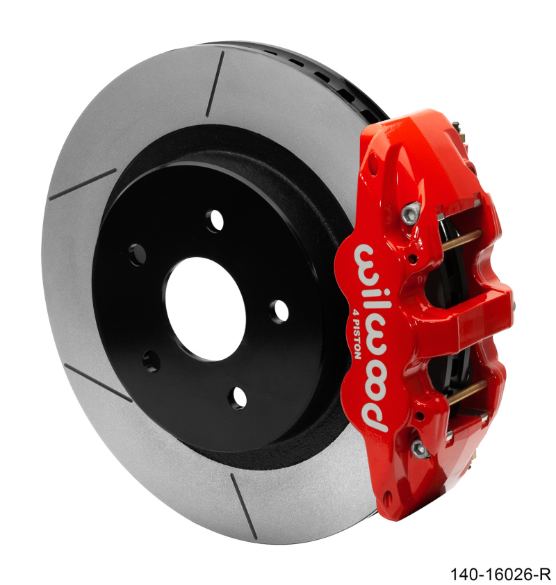 Dodge Truck 1500 Brake Kit - Rear - Wilwood - Aerolite 4R + 15.00in Rotors - Red - `13-`17
