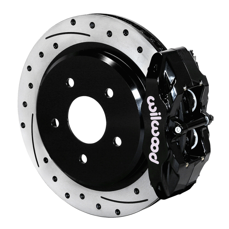 Chevrolet Corvette Brake Kit - Rear - Wilwood - DPC5/6 SRP + PADS + Lines - Black - `97-`04 Chevrolet Corvette Brake Kit - Rear - Wilwood - DPC5/6 SRP + PADS + Lines - Black - `97-`04
