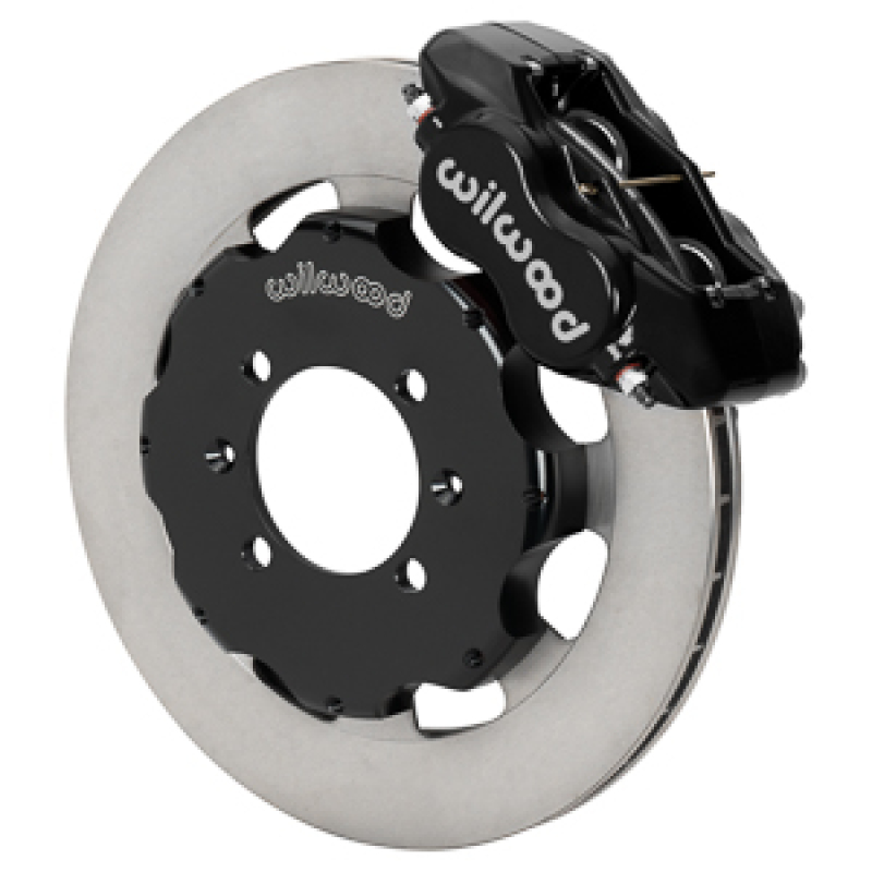 Mazda MX-5 Miata Brake Kit - Front - Wilwood - Forged Dynalite + Hat Kit 11.75in Rotor - Black - `90-`05