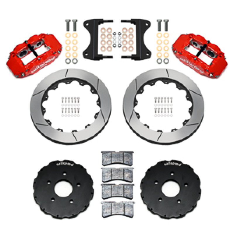 Chevrolet Corvette C7 Brake Kit - Front - Wilwood - Superlite 6R + 13.06 Rotor - Red - `14-`19