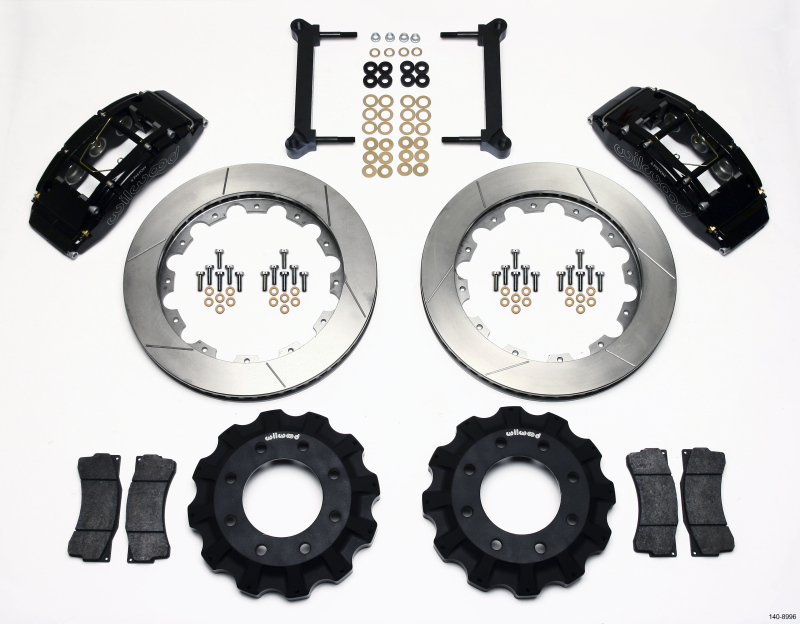 GMC 2500 Brake Kit - Front - Wilwood - TC6R + 16.00in Directional Vane Rotors + BP-10 Pads - `99-`10