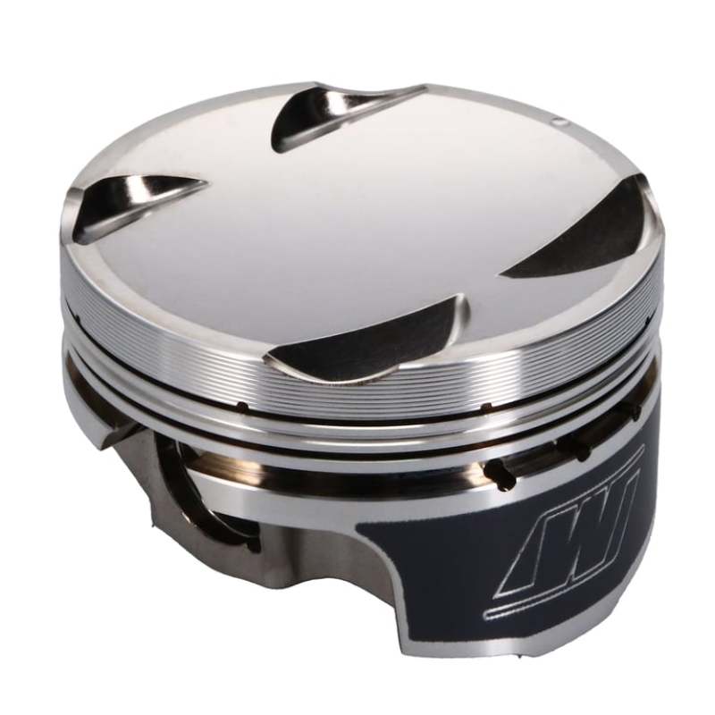 Mitsubishi Evolution Piston Set - Wiseco - 4 Cyl, Forged, 85.5mm Bore, 0.50mm Oversize, 28.87mm Compression Height - `96-`07