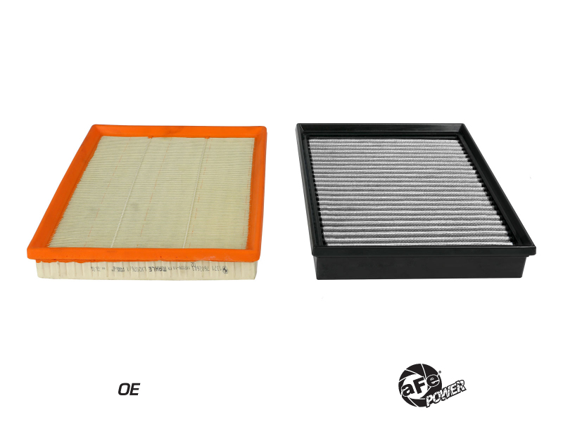 BMW 435i Drop In Air Filter - aFe - MagnumFLOW OE Replacement Air Filter w/ Pro DRY S Media - 2014