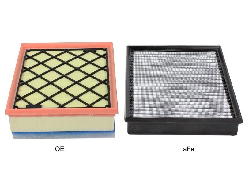 Lincoln Continental Drop In Air Filter - aFe - MagnumFLOW OE Replacement w/ Pro DRY S Media - `17-`20
