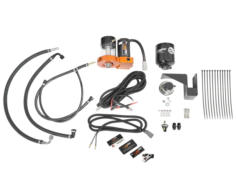 Chevrolet Silverado Diesel Fuel Lift Pump - aFe - DFS780 Series, Boost Activated, Part-Time - `01-`10