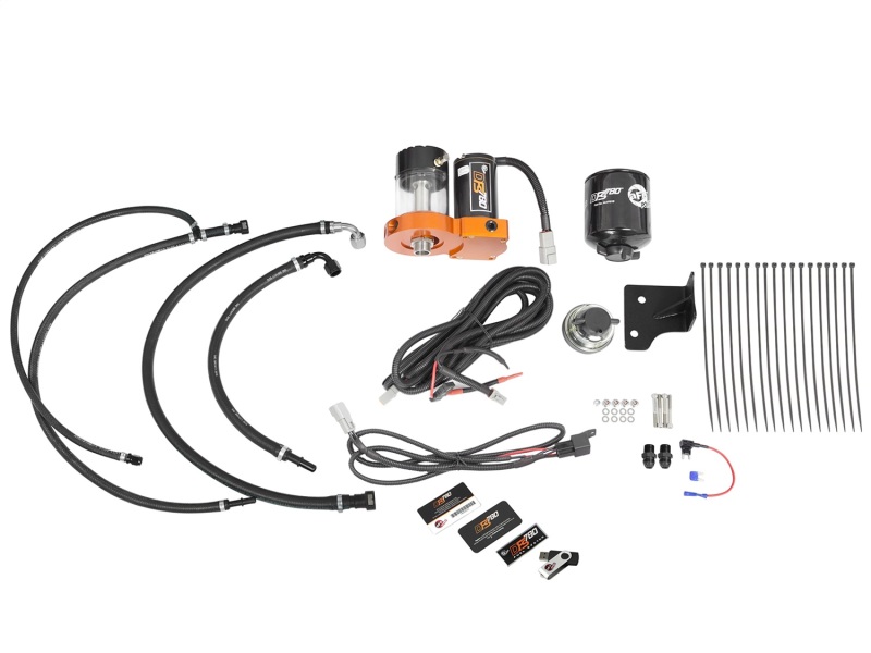 Chevrolet Silverado Fuel Air Separator - aFe - DFS780 Full Time - `17-`19