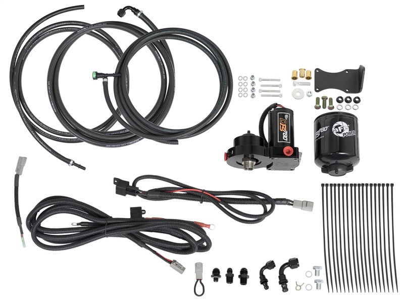 Dodge Diesel Trucks Fuel Air Separator - aFe - DFS780 Full Time - `98-`02