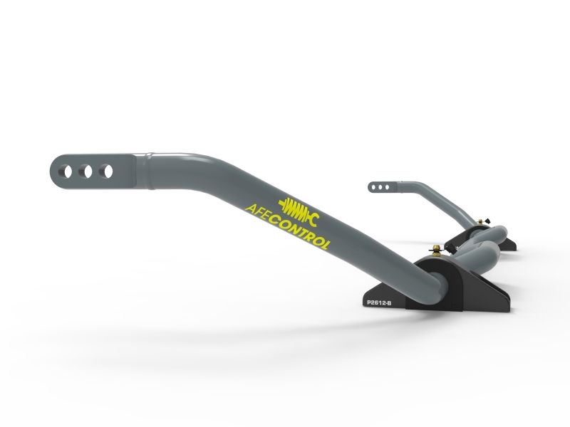 Tesla Model 3 Sway Bar Set - Front + Rear - aFe - 3-Way Adjustable, Durable Solid Gray Powder Coat - Gray - `18-`25