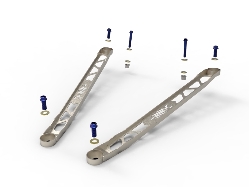 Toyota GR Supra Strut Brace - Front - aFe - 304 Stainless Steel - Raw - `20-`23